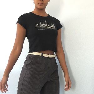 American Eagle black tank top